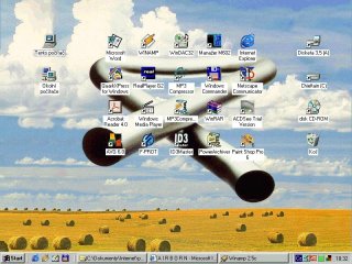 screenshot systmu Windows 98
