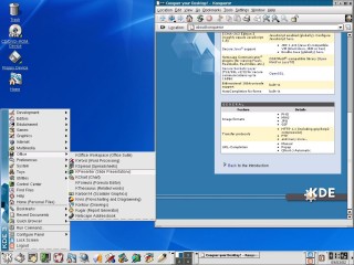 screenshot desktopu KDE 3.0